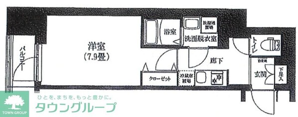 アイルノヴェル駒込の物件間取画像